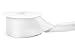 Laribbons 2 inch Wide Double Face Satin Ribbon - 25 Yard (029-White)