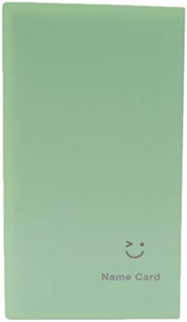 DeliV Business Card Book Holder, Business Name ID Credit Card Holder Rack Book Case Organizer Lomo Card Photocard Photo Album,Beige
