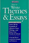 How to Write Themes, Essays, Titelbaum, Harry, 0671870572