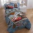 Disney Pixar CARS TWIN/FULL and FULL SHEETS comforter hot new design! LIGTHNING MCQUEEN