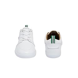 Lacoste Men's Bayliss Sneaker, Deep White, 10.5