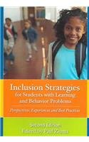 Inclusion Strategies for Students With Learning And Behavior Problems: Perspectives, Experiences, And Best Practices