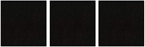 Plastex Fabrics Foam-Backed Automotive Headliner Black Fabric by The Yard, (Тhree Pаck)