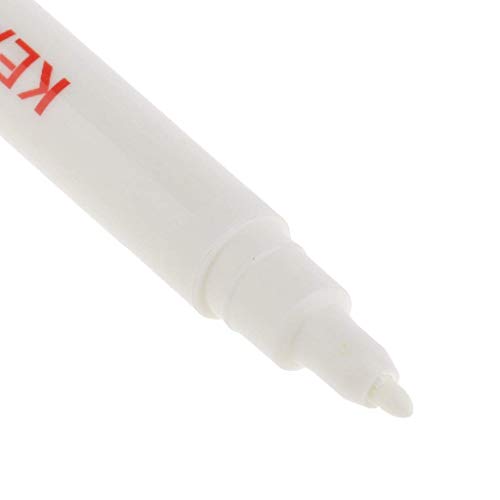 Vanishing Fabric Markers Air Erasable Pen/Water Soluble Pens for DIY Needlework Home Tools (White, 1mm)