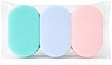 Meridiana Bath Sponge Set 3 Assorted Colors 14.5cm x 9.5cm x 4.5cm view 2