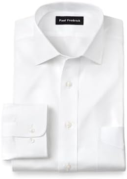 two ply cotton dress shirt White two ply Cotton shirt Albert Classic