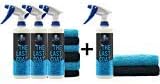 The Last Coat (TLC): Car Polish w/ Microfiber Towels - 16oz - Fast-Acting Spray Formula - DIY for Professional Shine - Can Protect Surfaces for Up to 6 Months - Multi-Surface Solution - 3pk +1