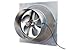 Solar Powered Attic Fan - 32 Watt Gable Exhaust Vent - Natural Light
