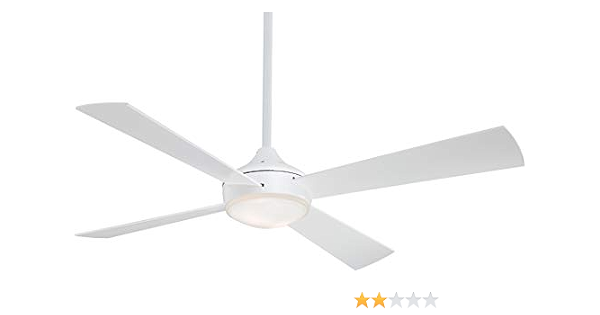 Minka-Aire F521L-WHF Aluma 52 Inch 