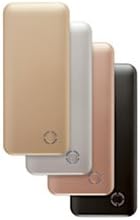 Ativa(TM) Ultra-Slim Power Bank For Use With Mobile Devices, 5,000 mAh, Assorted Colors, BLADE5000