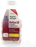 Special pack of 5 x Quality Choice ANTACID CALCIUM TAB AST TUM 150TB