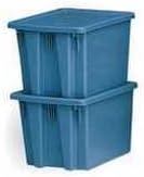 Rubbermaid Palletote Lid For Boxes - Fit Boxes 5286500, 5286600 - Gray