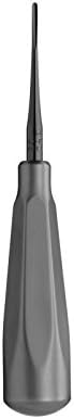 Hu-Friedy EL2SX Luxating 2mm Elevator, Straight, Black Line, Smooth Handle