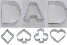 Dad Cookie Cutter Set
