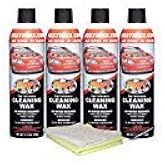 FW1 4 Pack, A High Performance Car Wax Polish | Easy To Use Scratch-Free Waterless Car Wash Spray &amp; Detail Cleaning Polish (17.5oz) | Spray Wax for Cars, Trucks, Motorcycles RVs and boats.