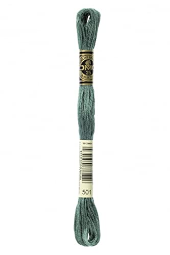 DMC Stranded Cotton Embroidery Thread 501 - per Skein
