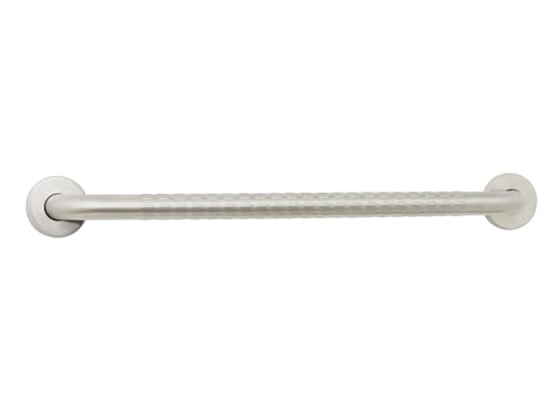Seachrome IGSG-240-QCR Seat ADA Bathroom Shower Grab Bar with Safety Grip, Sati…