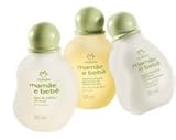 Linha Mamae Bebe Natura - Mini Kit com Agua de Colonia, Locao Hidratante e Sabonete Liquido (3 x 50 Ml) - (Mom and Baby Mini Kit: Eau De Cologne, Moisturizing Lotion and Liquid Soap (3 x 1.7 Fl Oz))