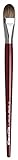 da Vinci Oil & Acrylic Series 1842 Oil Paint Brush, Fat Filbert Russian Black Sable, Size 24