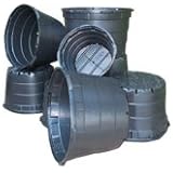 Large Blow Molded Nursery Containers, 27.5 Gallons (Trade Size 25), Bundle of 10