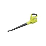 Factory-Reconditioned Ryobi ZRP2102 ONE Plus 18V Cordless Single Speed Handheld Blower Battery and Charger Sold Separately