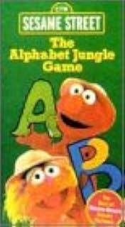 Amazon Com Sesame Street The Alphabet Jungle Game Vhs Sesame Street Movies Tv
