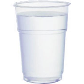 Stalwart U379 Disposable Glass to Rim, 285 mL (Pack of 1000)