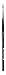 da Vinci Watercolor Series 5598 Casaneo Paint, Medium Synthetic Faux Kazan Squirrel, Size 3 Watercolor Brush Round