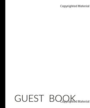 Guestbook: Plain Visitors Book, Travel Log for a Vacation Home Holiday Rental, Airbnb, Guest House, Bed and Breakfast B&B , Comments, Tips for other guests Paperback – 25 Oct 2019