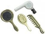Dollhouse Miniature Bathroom Accessories Set
