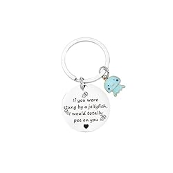 Friendship Keychain True Friends Funny Jellyfish