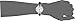 Women's Classic Snake Style Easy Read Bangle Cuff Watch (Navy Blue)