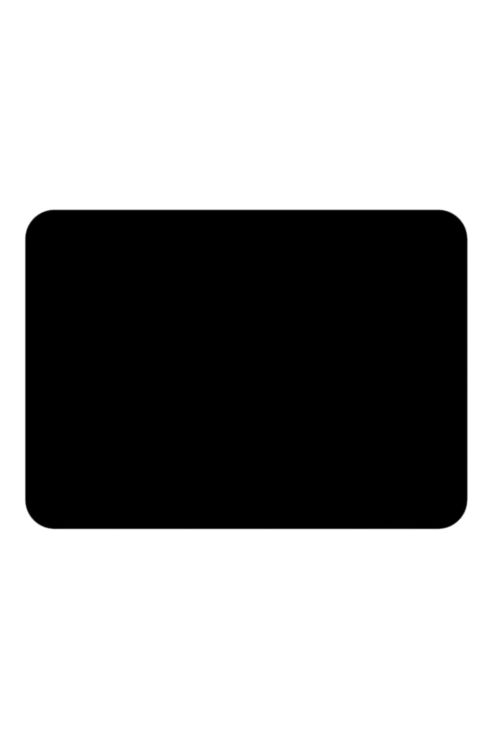 Tuftop Premium Glass Chopping Board - Black Colour Design Medium Kitchen Worktop Saver Protector
