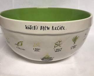Witch's Brew Large Ceramic Mixing Bowl by Rae Dunn by Magenta
