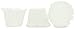 Ekobrew 300 Count Paper Filter, Compatible In Most Reusable Filters for Keurig and K-Cup - White