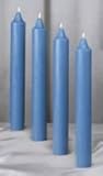 Candle-Advent Refill-12 x 1 1/2 Blue