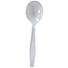 Dixie SH217 Heavy Weight Polystyrene Soup Spoon, 5.75