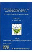 Perspectives on Inorganic, Organic, and Biological Crystal Growth: From Fundamentals to Applications: 13th International Summer School on Crystal ... / Materials Physics and Applications)