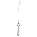 Dixie EMS 5080 Heavy Duty Metal Oxygen Cylinder Wrench/Key with Chain