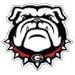 Georgia Bulldogs Decal NEW BULLDOG HEAD DECAL 6