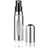 Mini Refillable Perfume Atomizer 5ml Spray Bottle Silver