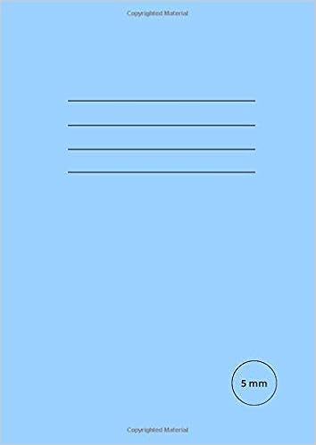 5mm Square Exercise Book 5 Mm 0 5 Cm Squared Quad Ruled Grid Notebook For Mathematics Maths Science Graph Writing Pad Workbook Notepad 90 Gsm White Paper 100 Pages