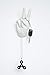 Interior Illusions Plus Peace Sign Hand Wall Hook - II0076W
