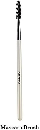 Pure Maggs Mascara Makeup Brush - Best Deluxe Eyelash and Eyebrow Wand for Perfectly Curled Eyelashes and Well Groomed Eyebrows – Easy to Clean and Maintain – Enjoy Big Savings