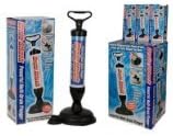 DRAIN BUSTER POWERFUL PLUNGER TOILET SINK CLOG SUCKER REMOVER BATH TUBS SHOWERS, Black - Image 3