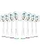Senyum Replacement Brush Heads for Phillips Sonicare Toothbrush, Sonic Care Brush Head for Philips HX6250 HX6530 HX6730 HX6340 HX6610, 8 pack with Vacuum Package