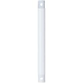 Westinghouse Lighting 7724300 Extension Down Rod, 1/2-Inch Id by 24-Inch, White Finish