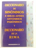 Dicc.de sinonimos e ides afines 8476723725 Book Cover