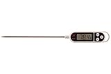 Digital Meat Thermometer for BBQ or Kitchen with Stainless Steel Probe Easy to Read