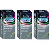 Durex Love Sex Extended Pleasure Climex Delay Long Last Intimacy Condom (Set of 3, 30S)